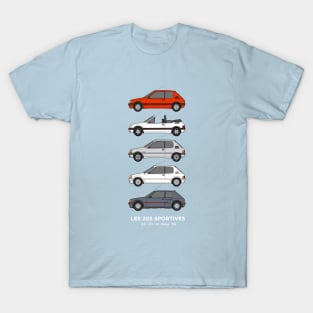 205 classic car collection T-Shirt